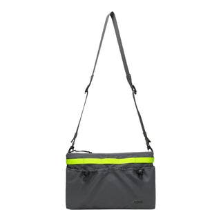 Selside Sacoche Bag 3L | Grey & Neon