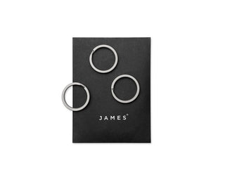 Titanium Key Ring 3 Pack