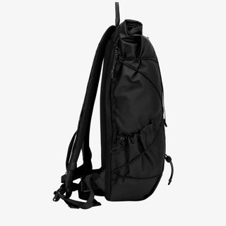 Dayle Roll Top Backpack | Black