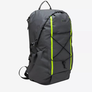 Kiln Hooded Zip Top Backpack |  Gray Neon