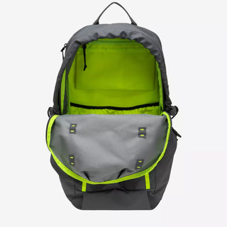 Kiln Hooded Zip Top Backpack |  Gray Neon