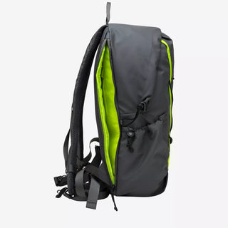 Kiln Hooded Zip Top Backpack |  Gray Neon